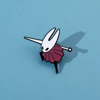Hollow Knight Enamel Pins Cute Cartoon Metal Brooch Game Jewelry Badge for Backpack Pins Accessories Gifts 5