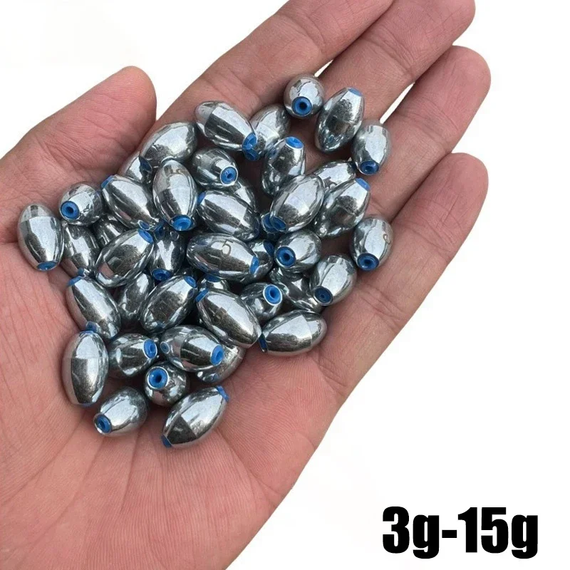 10-Pcs Alloy Fishing Sinkers 1