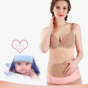 Breathable Maternity Abdominal Support Belt Waist Support Adjustable Pregnant Women Support Belt Comfortable Elastic