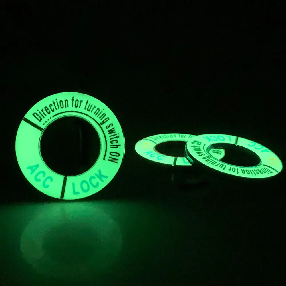 Auto Accensione Portachiavi Copertura Decorativo Trim Sticker Per Peugeot 2008 308 301 307 408 508 407 3008 208 Accessori Citroen