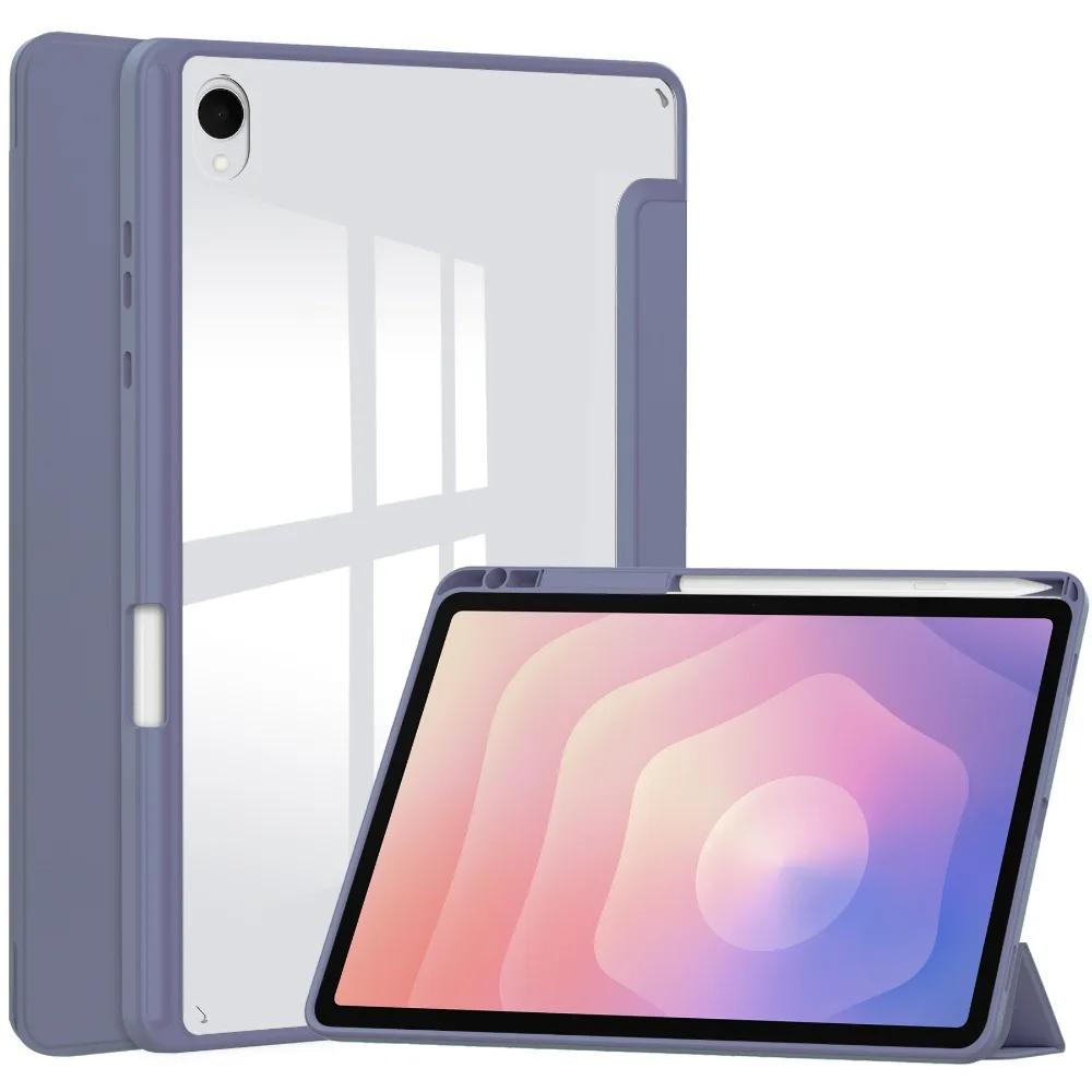Magnetic Smart Tablet Cover with Pencil Holder