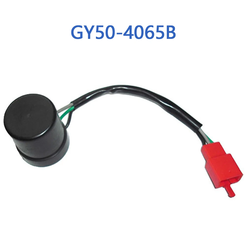 GY50-4065B GY6 Flasher, Blinker Module 3 Wire For GY6 50cc 4 Stroke Chinese Scooter Moped 1P39QMB Engine