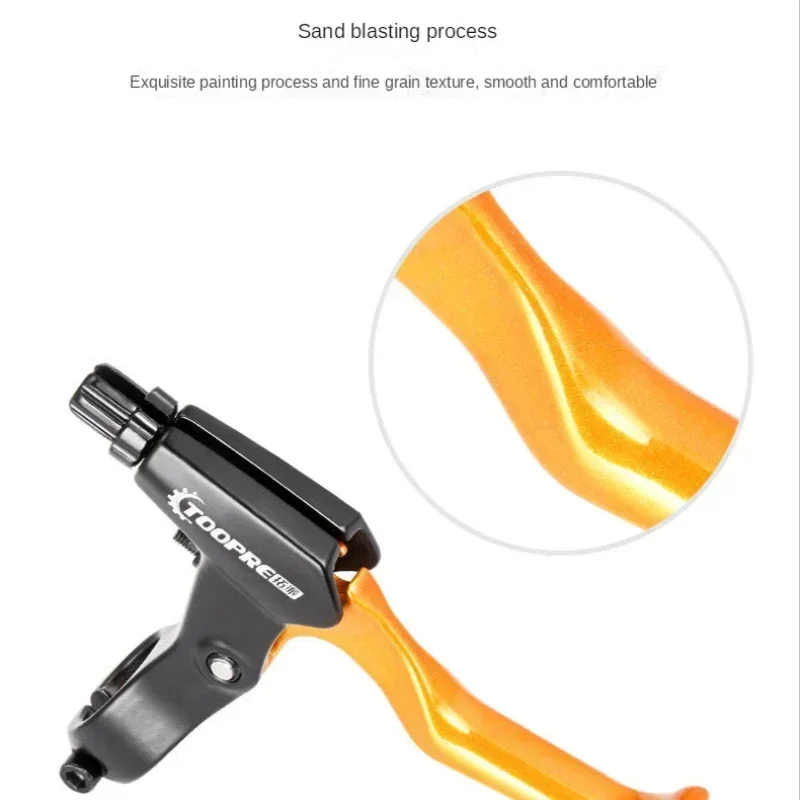 1 Pair Aluminum Alloy Bicycle BMX Brake Handle MTB Mountain Bike Cycling Brake Levers V/Disc Lever