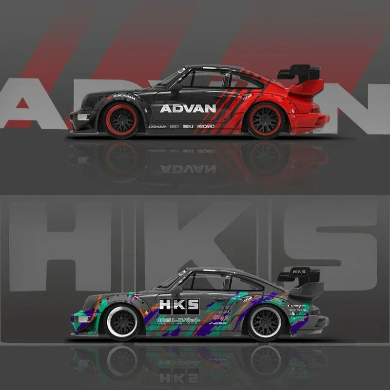 

Модель Aurora 1:64 964 Advan / HKS литая модель автомобиля
