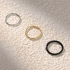 2/8PCS Seamless 316L Stainless Steel Nose Ring Hoop Earrings for Women Men Septum Helix Tragus Ear Piercing Jewelry Tiny 6-12mm 1
