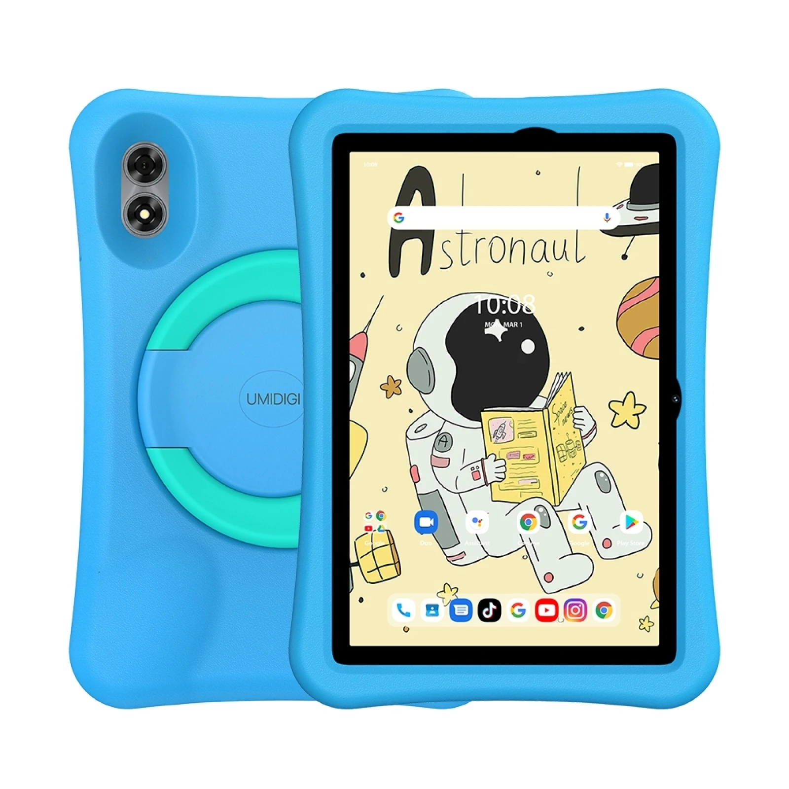 Umidigi G1 Tab Kids Tablet Pc 4Gb + 64Gb Android 13 Quad Core 10.1 "6000Mah Tablet Per Bambini Versione Globale Con Google Play