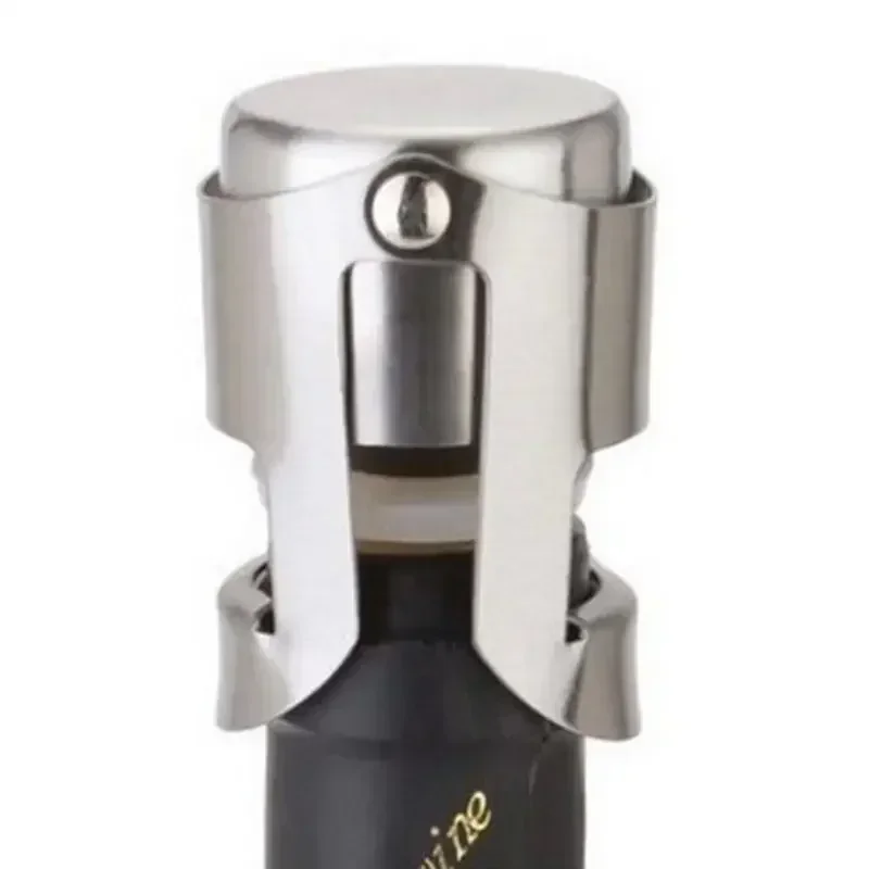 Household New Bar Convenience Tools Professional Stainless Steel Champagne Sparkling Wine Bottle Sealer Stopper Accessories