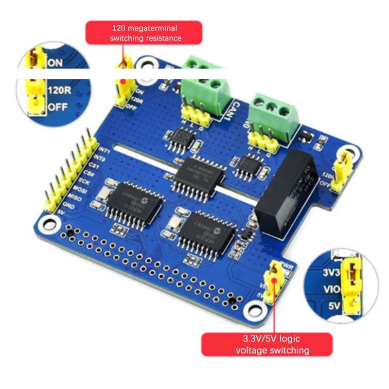 Waveshare  ä  Ȯ ,   4B STM32 ,  CAN  SPI  