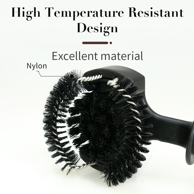 Coffee Cleaning Brush Coffee Machine Cleaner Coffee Cleaning Tool Coffee Machine Brush Cleaner 51mm 58mm Espresso Group Brewing Head Cleaning for DeLonghi Breville Maker Barista Accessories
