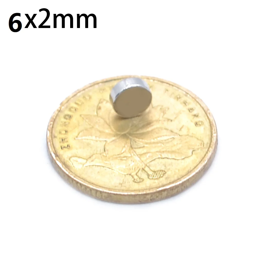 100-Piece Set of Strong Round Magnets for Fridge, DIY, Building, Craft, and Education
