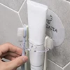 Home Creative Bathroom No Drilling, Fun Toothbrush Holder Storage, Wall-Mounted Multifunctional Tooth Holder Shaver Hook 5