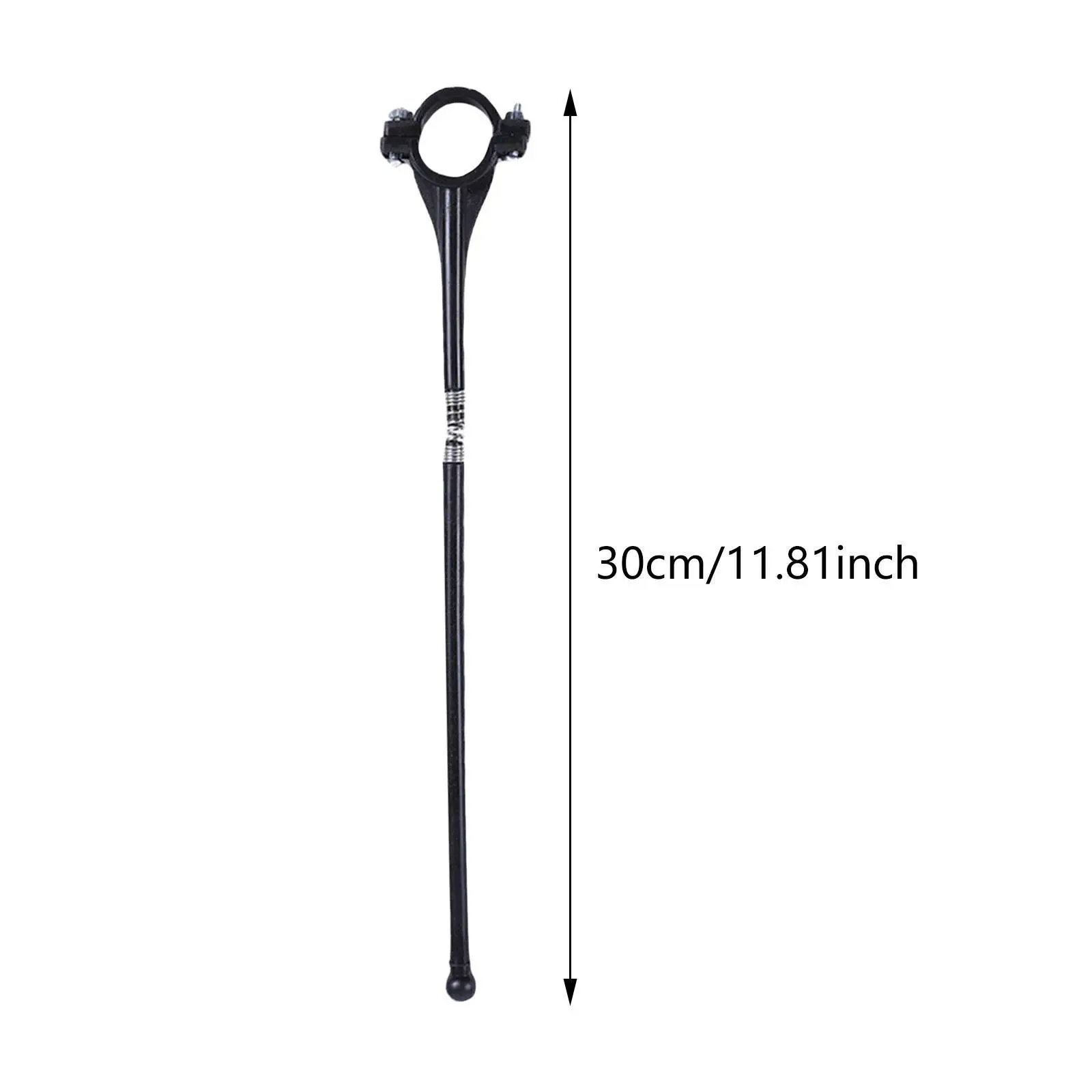 2x Bike Flagpole Set 25mm Handlebar Diameter with Spring Connection Cycling Handlebar Holder Motorcycle Flagstaff