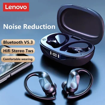 Cuffie originali Lenovo LP75 TWS Bluetooth V5.3 Cuffie senza fili con display digitale a LED Cuffie impermeabili con riduzione del rumore Nuovo 1