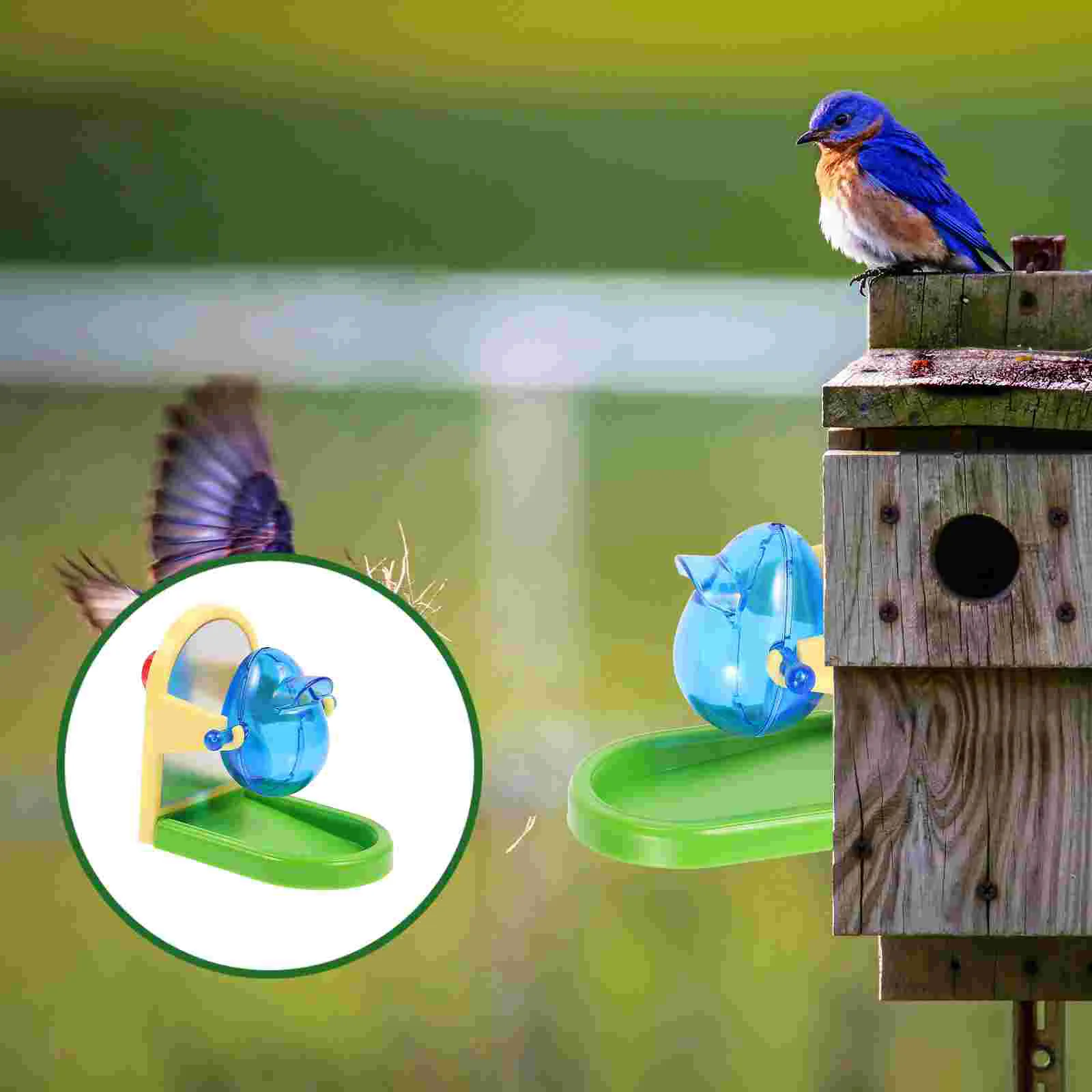 

Developmental Toys Bird Foraging Toys Parrot Feeder Tabletop Training Toys Forage Box Intelligence Growth Cage Food Dispenser