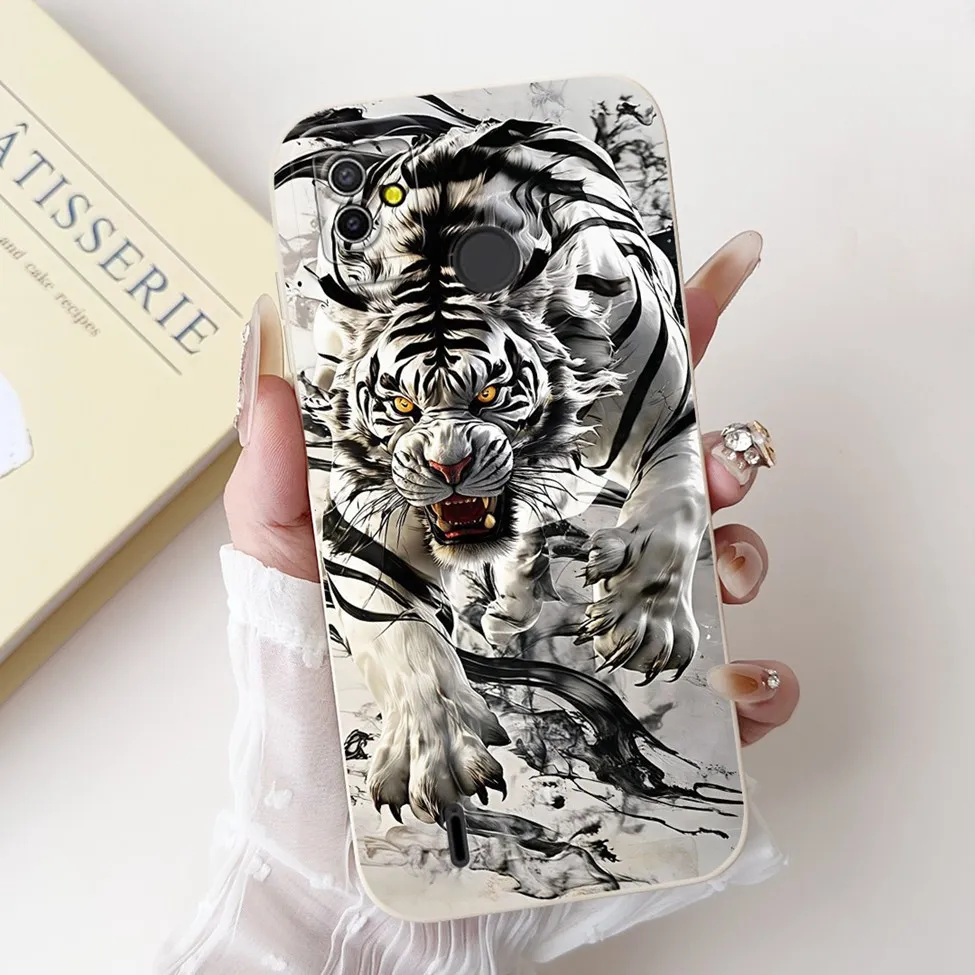 Silicone Cute Fashion Butterfly Flower Love Painted Phone Case