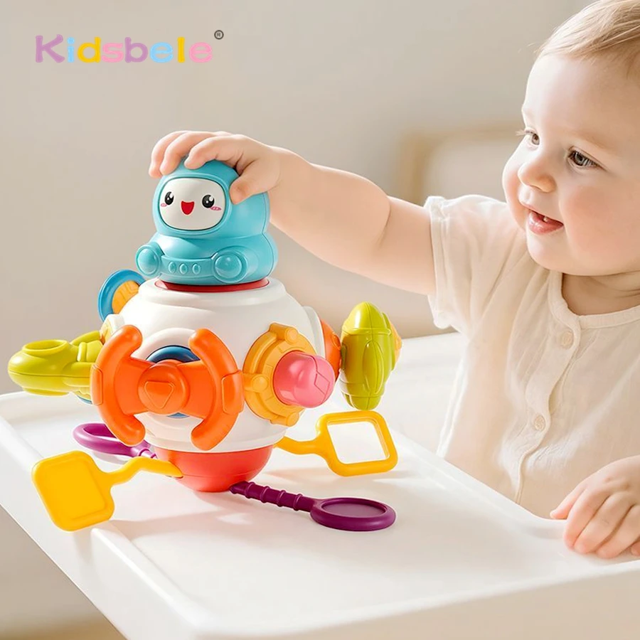 Baby sensory grip toy detail