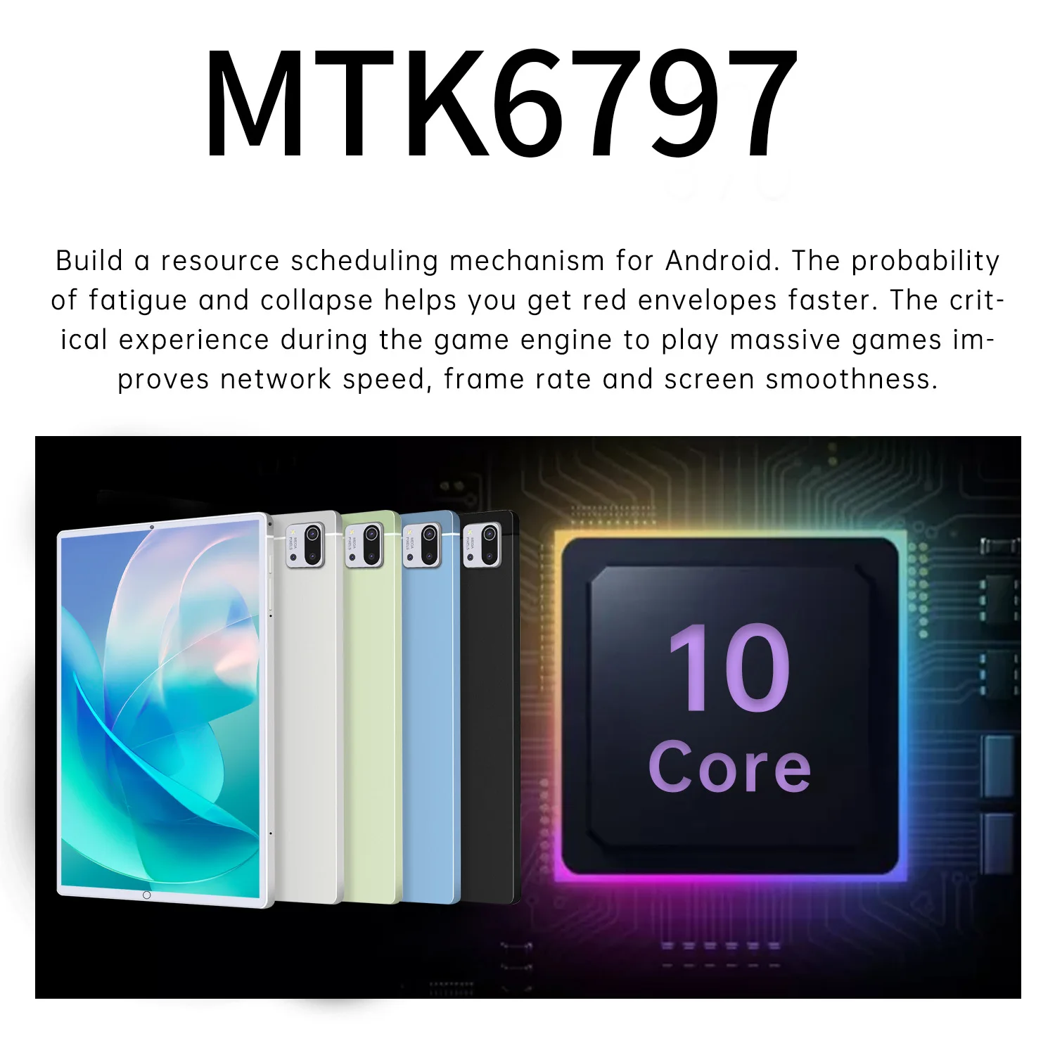 2024 New Tablet 10.36 inch Android 12.0 Tablet 16GB+1TB 16MP+32MP Deca ...