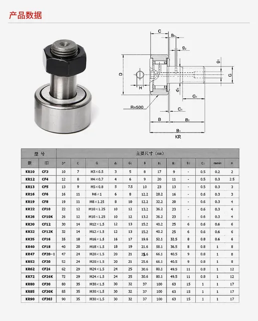 Cam Follower Bearing Dimensions Disount Deals new77.ecolepeg.ch