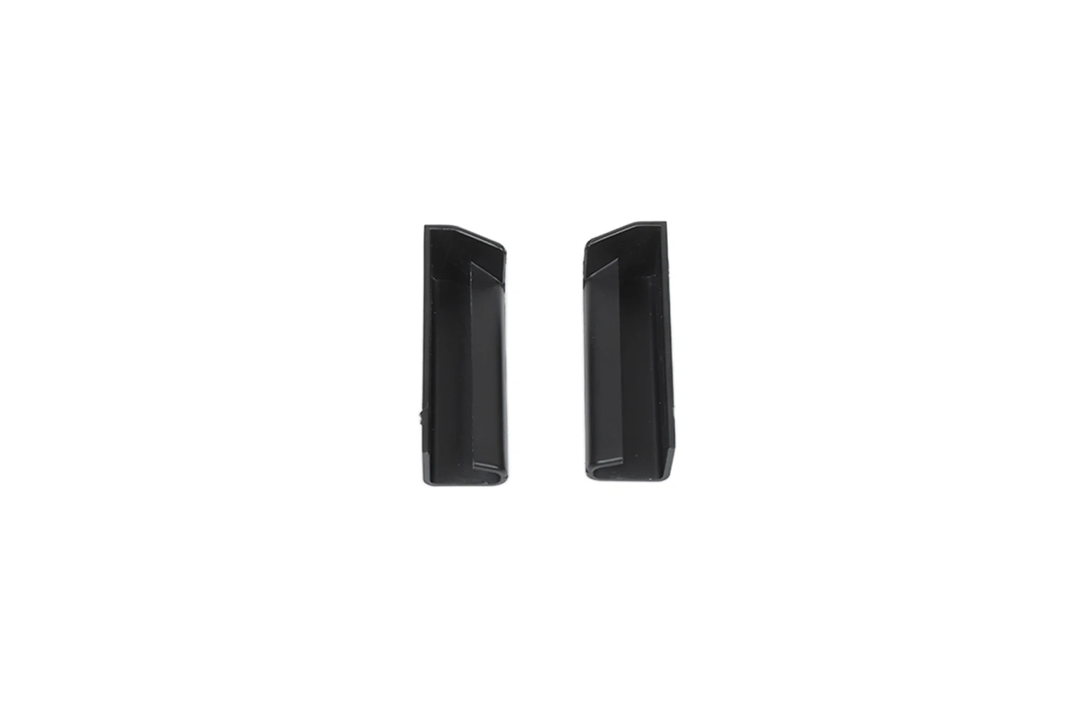 Extension De Gouttière Toit Pour Jeep Wrangler JL 2018-2021 - Paire ABS Noir, Installation Facile