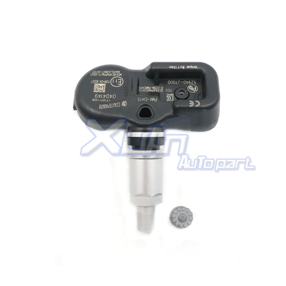 XUAN TPMS Ÿ̾ з  ͸ ý,   K3, , õ, 2019-2020, 433MHz, 52940-J7000 PMV-CH15