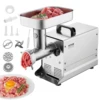 VEVOR Stainless Steel Commercial Meat Grinder, 5 Lbs/Min Capacity Electric Meat Grinders w/ Blade, Grinding Plate, Sausage Maker 1