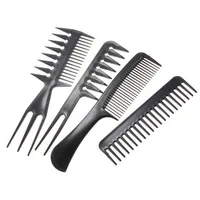 Barber Hairdressing Combs Multifunction Hair Detangler Comb Anti-static Haircare Hairstyling Tool Set Stylist Accessories 2