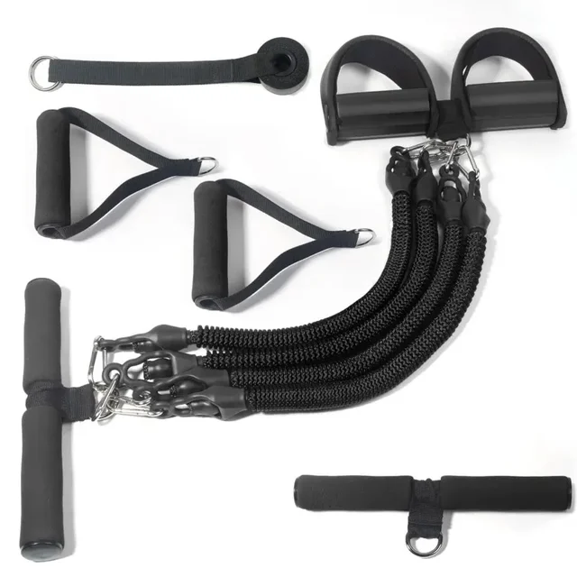 Fitness Pull Pedal Exercise At Home Fitness Exercise Resistance Band Sports Weight Loss Thin Belly Yoga Shaping Exerciser 2