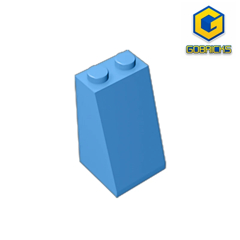 Gobricks GDS-1404 Slope 75 2 x 2 x 3 - Solid Studs  compatible with lego 98560 children's DIY Educational Building Blocks Tech цена и фото