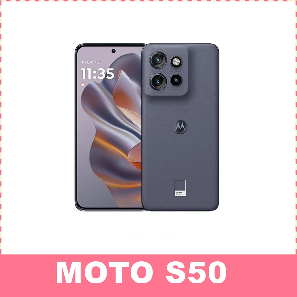 Motorola moto S50 6.36 Inch pOLED 120Hz Dimensity 7300 Android 14
