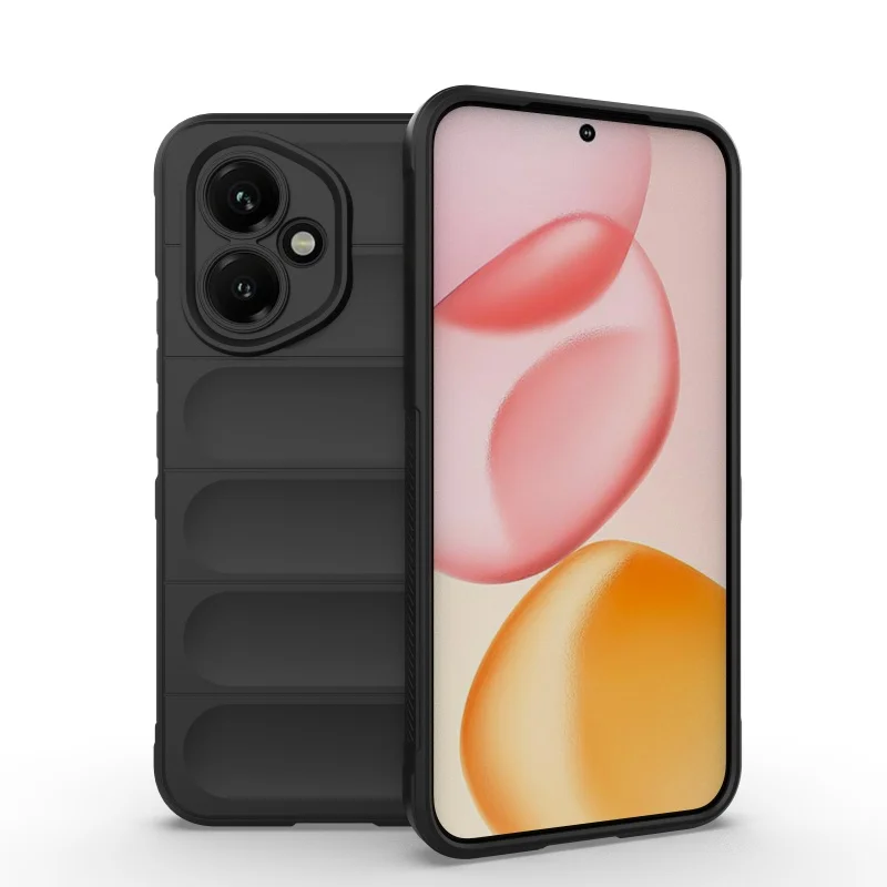Shockproof Armor Protective Phone Bumper Back Cover - Soft TPU Case for Enhanced Lens Protection
