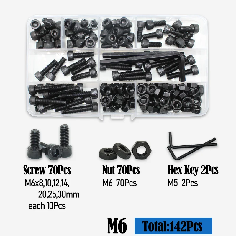 M6 142pcs