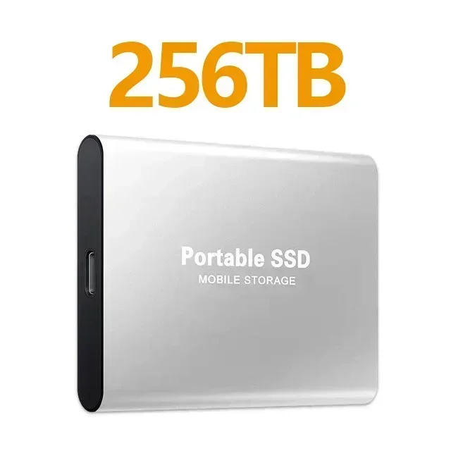 USB3.1 Portable SSD High Speed External Hard Drive for Laptop/Desktop/Mac 128TB