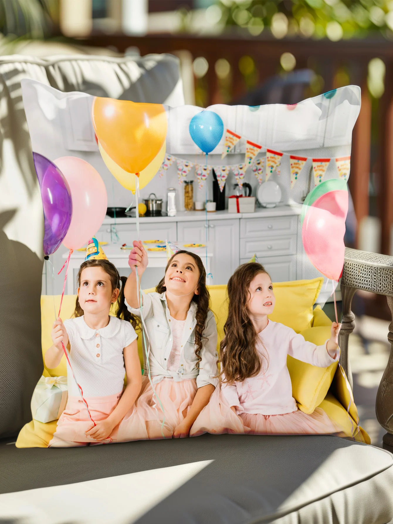 1 piece, custom photo pillowcase Personalized gift, machine washed polyester zipper close (single side printing only, no back) 5
