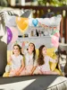 1 piece, custom photo pillowcase Personalized gift, machine washed polyester zipper close (single side printing only, no back) 5