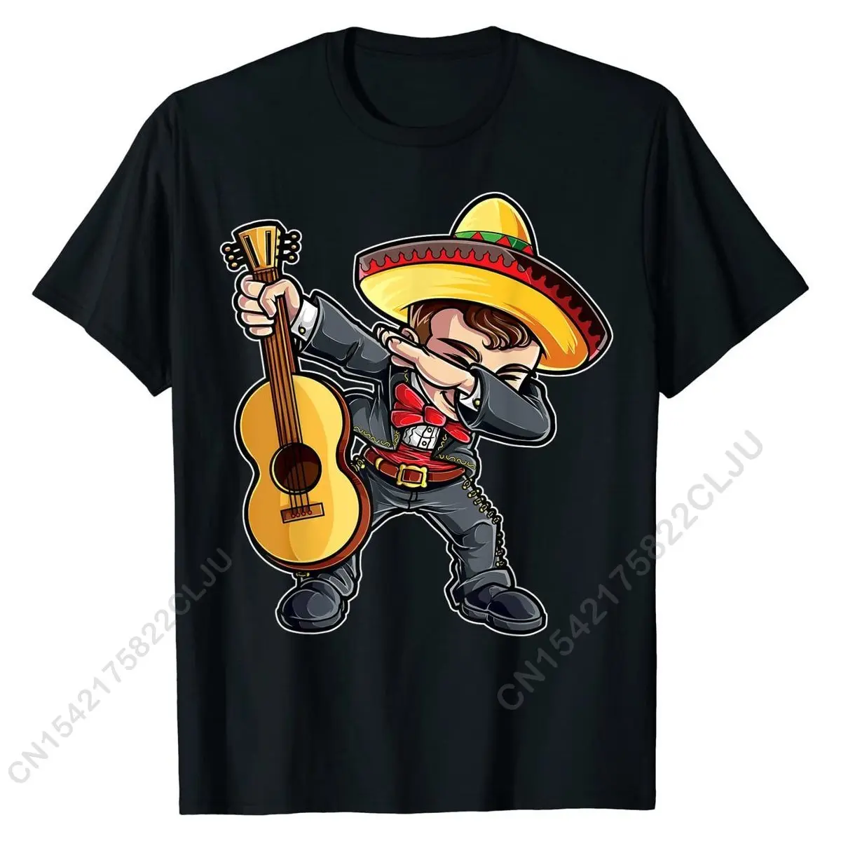 

Dabbing Mariachi T Shirt Cinco De Mayo Kids Boys Men Mexican T-Shirt Casual Tshirts Classic Cotton Men Tops T Shirt Simple Style