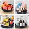 Stainless Steel Layer Turntable Organizer Multifunction Kitchen Storage Decorative Trays Rotating Spice Rack Kitchen Accessories 6