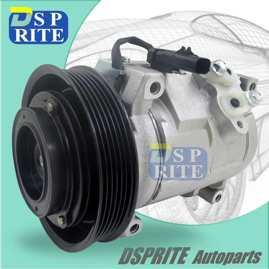 

Компрессор переменного тока 10S20C 10S17C 447220-4973 для Chrysler voyager для DODGE CARAVAN 2.4L L4 5005410AA 05005410AD 5005110AA 5005410AC