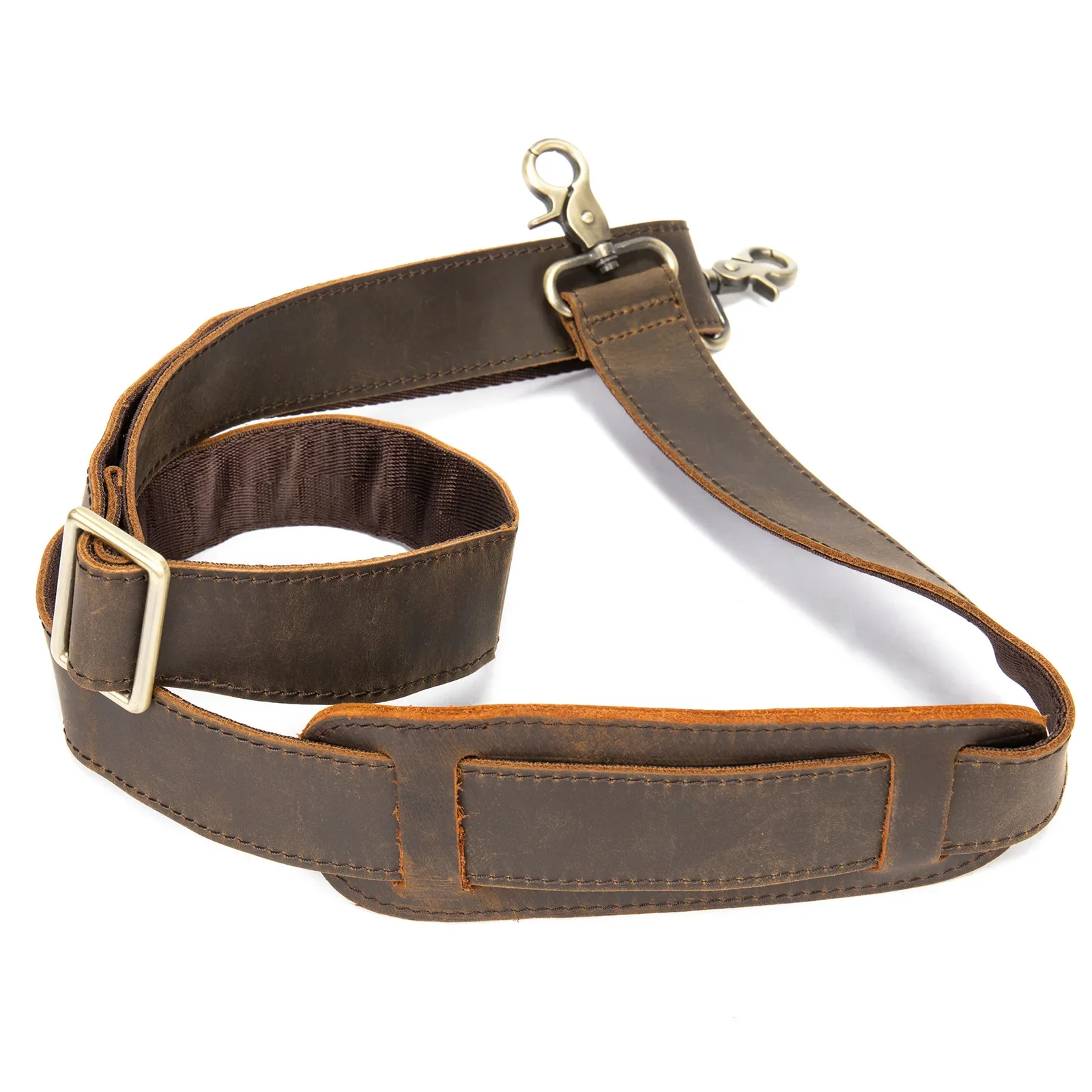 Leather Strap for Messenger Bags Adjustable Shoulder Bag Accessory
