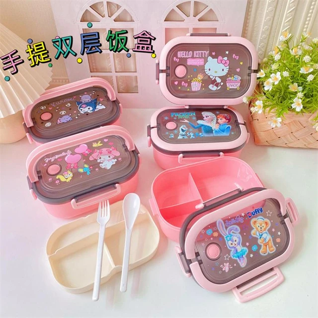 Anime Sanrio Hello Kitty Lunch Box Kuromi Cinnamoroll My Melody Cartoon  Kawaii Keep Warm Keep Cold Portable Lunch Box Bag - Movies & Tv - AliExpress