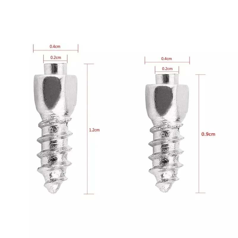 10/20/30pcs Car Tire Studs Anti-Slip Screws Nails Auto Motorcycle Bike Truck Off-road Tyre Anti-ice Spikes Snow Sole Tire Cleats