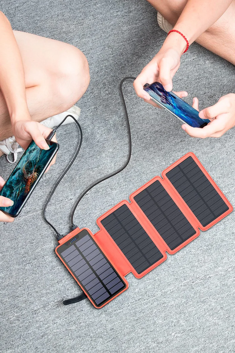 20000mah banco de energia solar para iphone