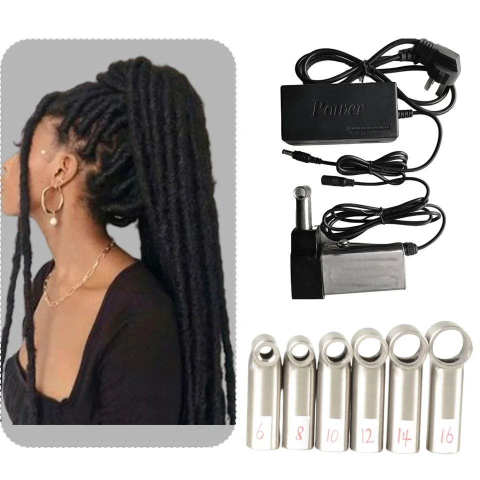 Dreadlocks Machine，Portable Electric Dreadlocks Maker for Human Hair Loc,The Dreadlocks Machine Make and Connect Dreadlocks 2