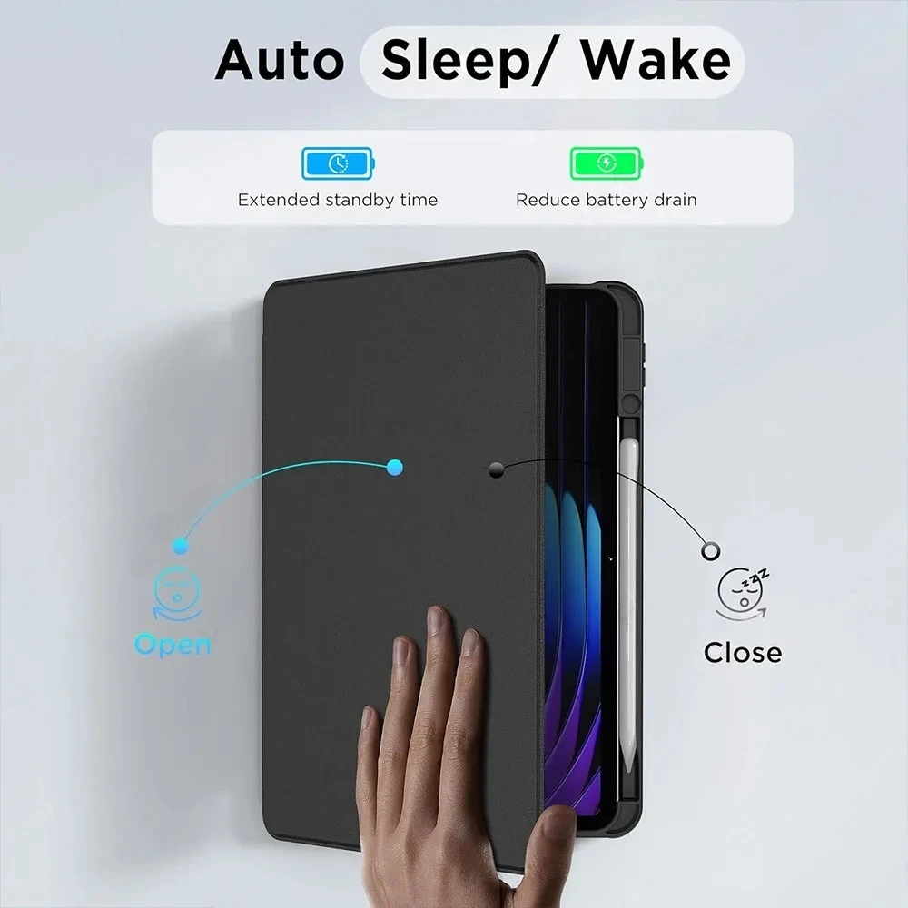 Acrylic Back Cover with 360° Rotation Stand