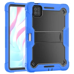 Heavy Duty Shockproof Stand Tablet Case - Universal Fit for Redmi Pad2 11inch (Navyblue Black)