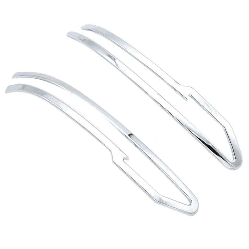 Chrome Side Rearview Mirror Cover Trim Molding Strip Light Decoration For Nissan Qashqai X-Trail Murano Rogue Pathfinder
