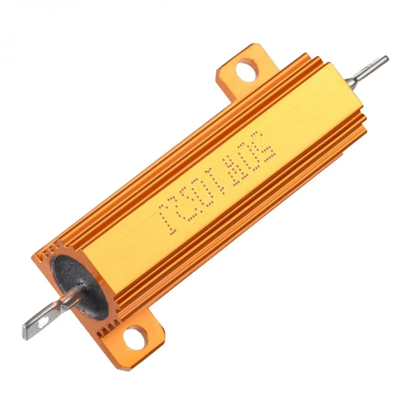 【Seasonal Sale】 A76X-10 Ohm 50 Watt Resistor LED Car Resistor Wirewound ...