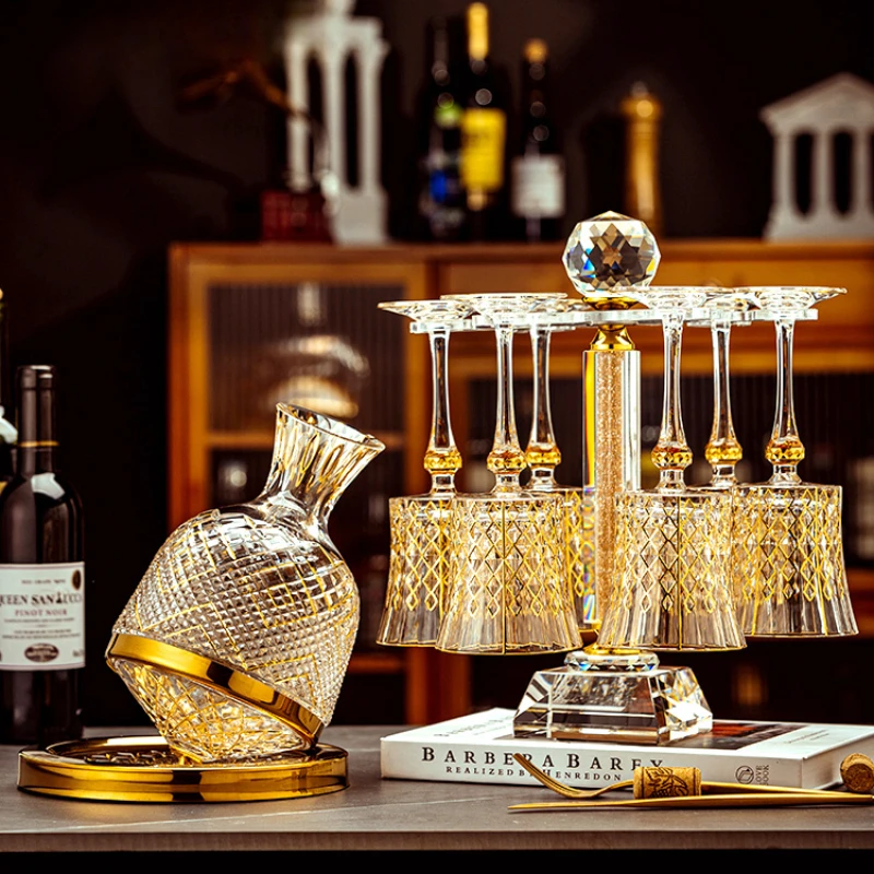 Crystal Diamond Love Red Wine Cup Set Home Wine Glass Goblet Whiskey Champagne Hotel Supplies