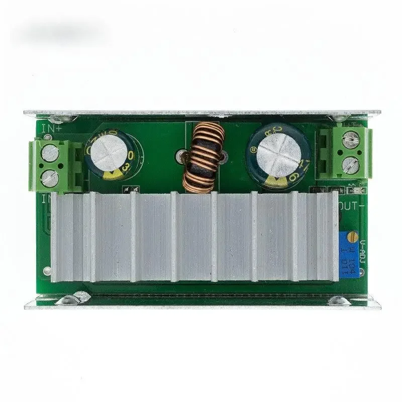 1Pcs 6V-55V 10A 스텝 업 전압 충전기 전원 공급 장치 모듈(알루미늄 쉘 케이스 박스 포함) 200W 최대 DC-DC 부스트 컨버터