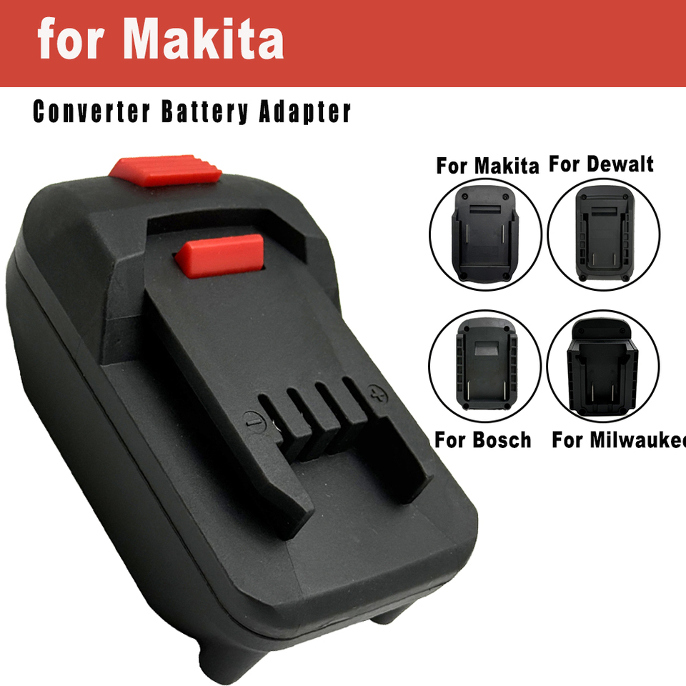 Battery Adapter Converter for Makita/Bosch/Milwaukee/Dewalt 18V li-ion Battery to for Lidl Parkside X20V Li-Ion Power Tool