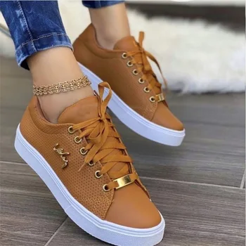 Women's Outdoor Casual Jogging Sneakers Plus Size Girl Breathable Flat Woman Soft Sole Walking Vulcanized Shoes Zapatos De Mujer 1